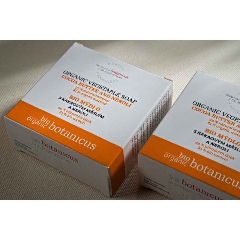 72折起~原價@490【菠丹妮 BOTANICUS 台灣總代理公司貨】橙花＆可可油嫩膚皂100g（品號53008）-細節圖4