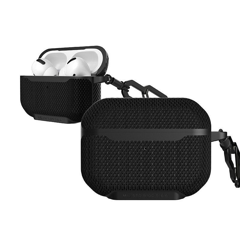 公司貨~期間限定~89折~原價@1380【UAG】AirPods Pro 耐衝擊保護殼-軍用黑-細節圖2