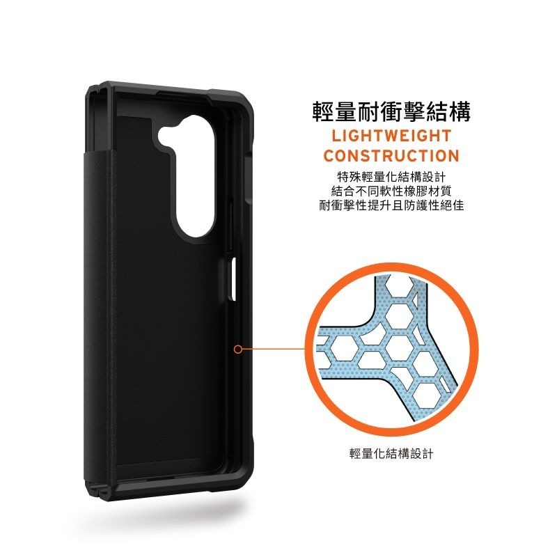 9折~原價@1980【UAG】Samsung Galaxy Z Fold 5 耐衝擊簡約款保護殼-細節圖7