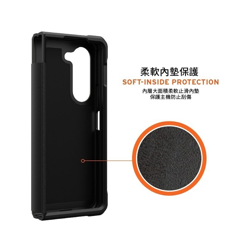 9折~原價@1980【UAG】Samsung Galaxy Z Fold 5 耐衝擊簡約款保護殼-細節圖5