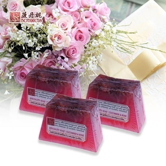 72折起~原價@500【菠丹妮 Botanicus 台灣公司貨】玫瑰小黃瓜手工皂125g 雙梯 （品號05934）-細節圖4