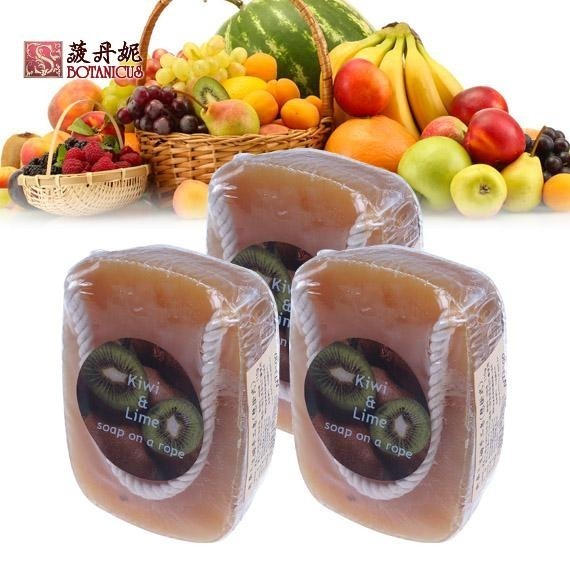 72折起~原價@550【菠丹妮 Botanicus 台灣總代理公司貨】奇異果萊姆手工皂190g懸掛式(品號05140)-細節圖3