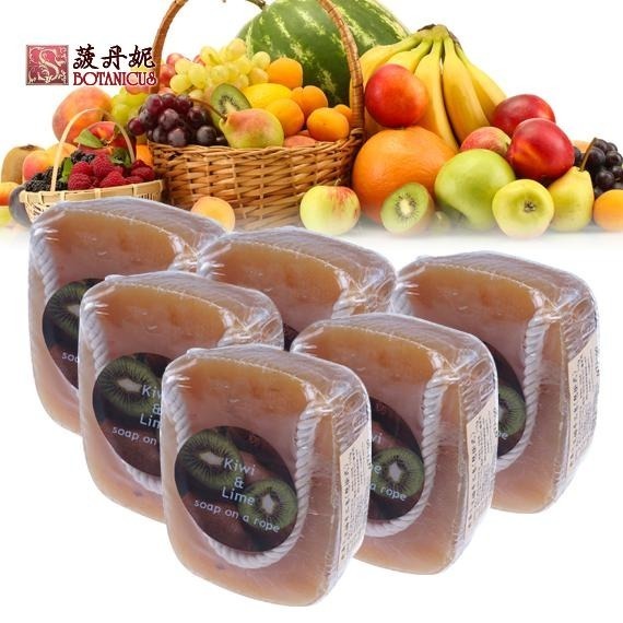 72折起~原價@550【菠丹妮 Botanicus 台灣總代理公司貨】奇異果萊姆手工皂190g懸掛式(品號05140)-細節圖4