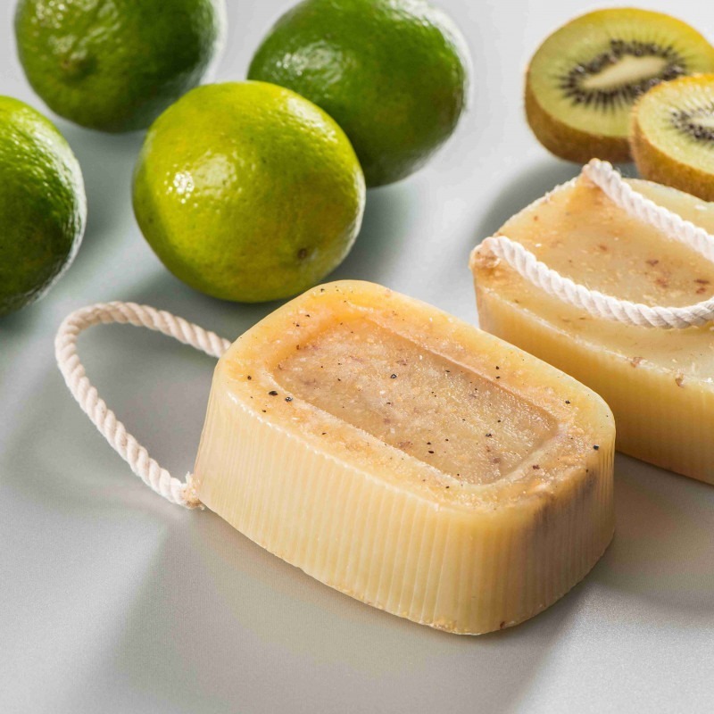 72折起~原價@550【菠丹妮 Botanicus 台灣總代理公司貨】奇異果萊姆手工皂190g懸掛式(品號05140)-細節圖6