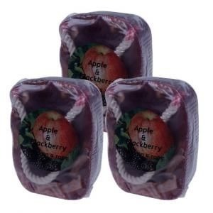 72折起~原價@550【菠丹妮 BOTANICUS 台灣總代理公司貨】蘋果黑莓手工皂 190g (品號05139)-細節圖2