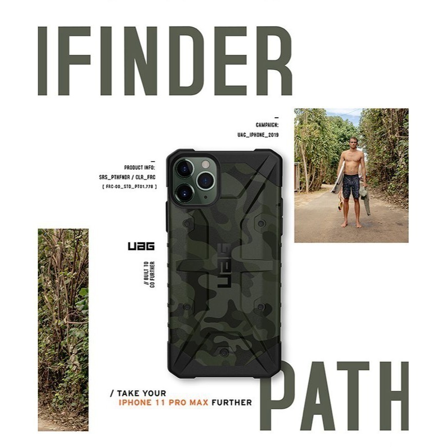 期間限定~9折~原價@1380【UAG】iPhone 11 系列 迷彩款 耐衝擊保護殼-細節圖2