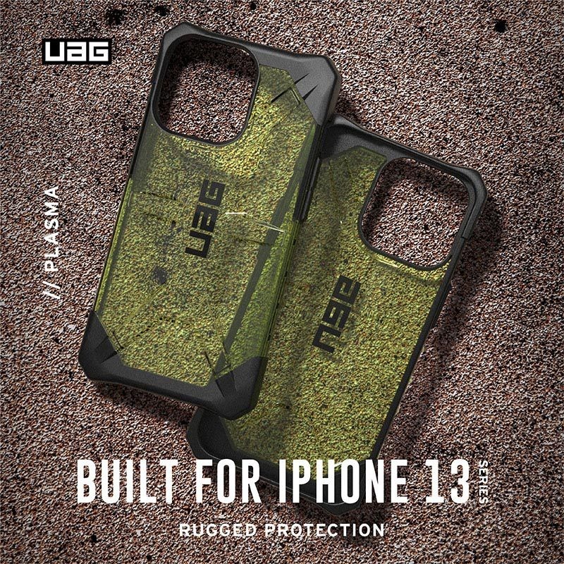 期間限定~9折~原價@1380【UAG】iPhone 13 系列 鑽石透明 耐衝擊防摔手機殼-細節圖2