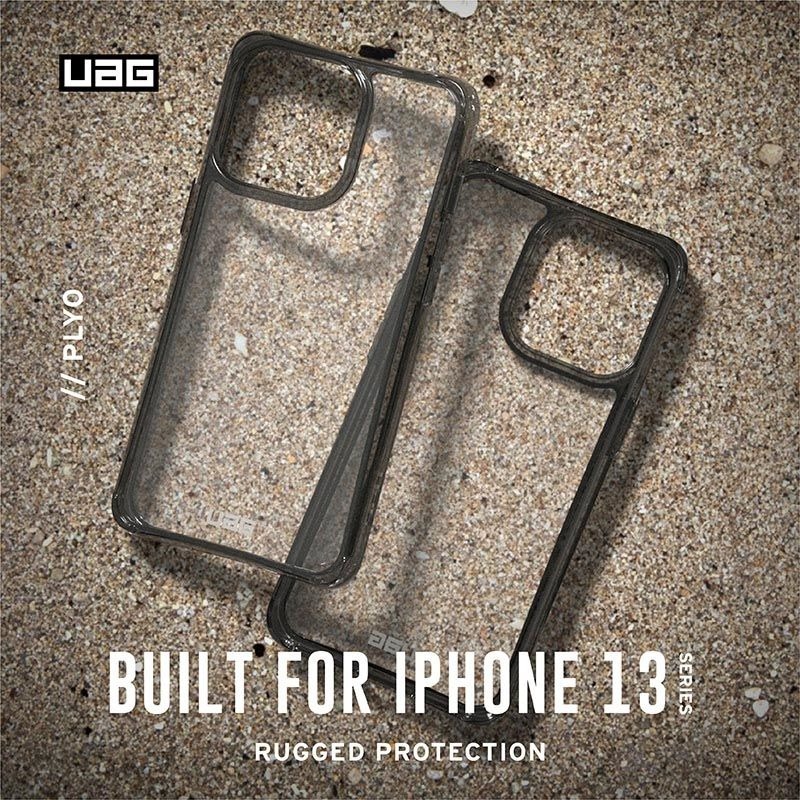 公司貨~期間限定~9折~原價@1380【UAG】iPhone 13 系列 極透明/全透明 耐衝擊防摔手機殼-細節圖3