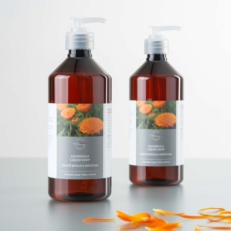 7折起【捷克 菠丹妮 BOTANICUS 台灣代理商貨】金盞花潤膚皂 500ml（品號44002）-細節圖2