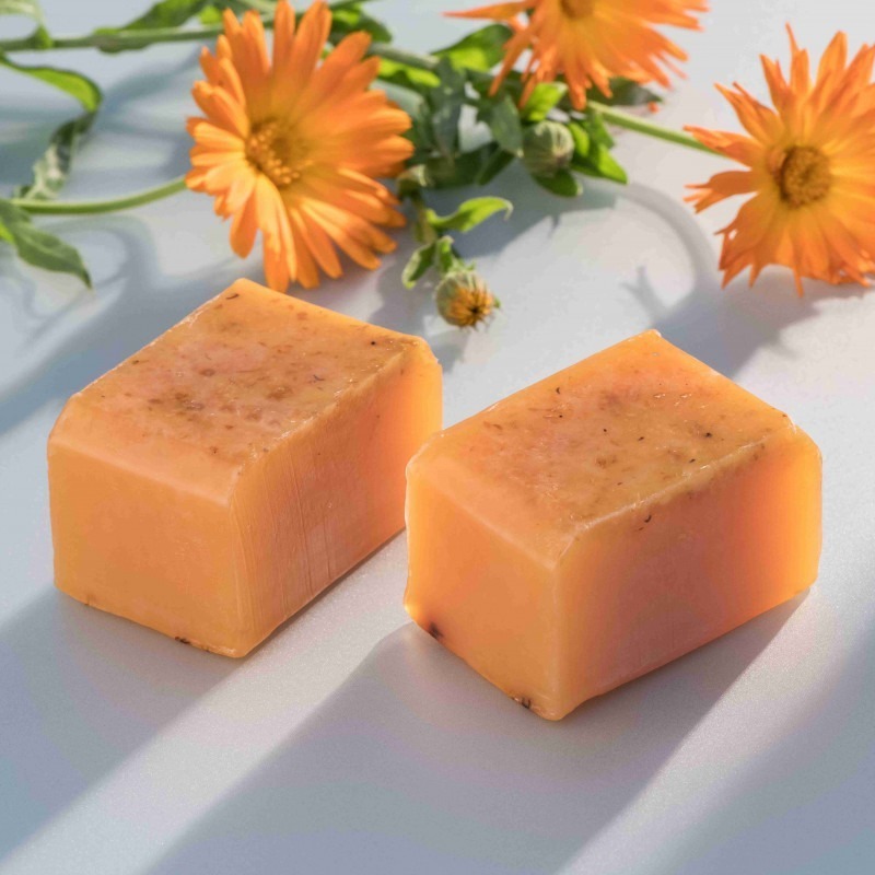 72折起~原價@390【菠丹妮 BOTANICUS 台灣總代理公司貨】金盞花&芒果手工皂80g (品號05681)-細節圖6