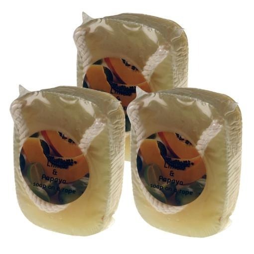 72折起~原價@550【菠丹妮 BOTANICUS 台灣總代理公司貨】萊姆木瓜手工皂190g (品號05929)-細節圖2