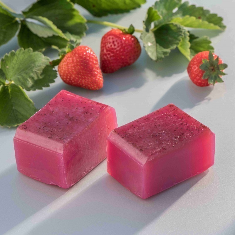 72折起~原價@390【菠丹妮 BOTANICUS 台灣總代理公司貨】草莓&麝香手工皂80g (品號05921)-細節圖5