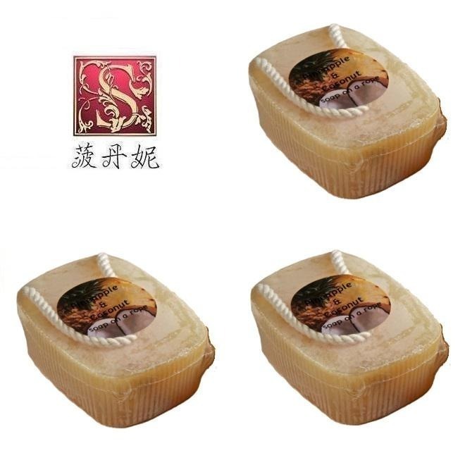 72折起~原價@550【捷克 菠丹妮 BOTANICUS 台灣代理商貨】鳳梨椰子手工皂190g (品號05402)-細節圖2