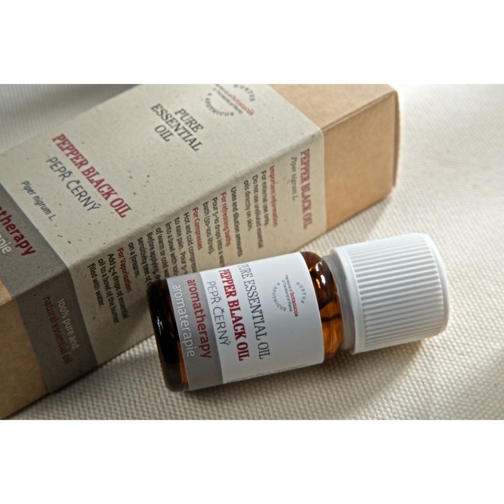 7折起~原價@1350【捷克 菠丹妮 BOTANICUS 台灣代理商貨】黑胡椒精油 10ml (品號03235)-細節圖3