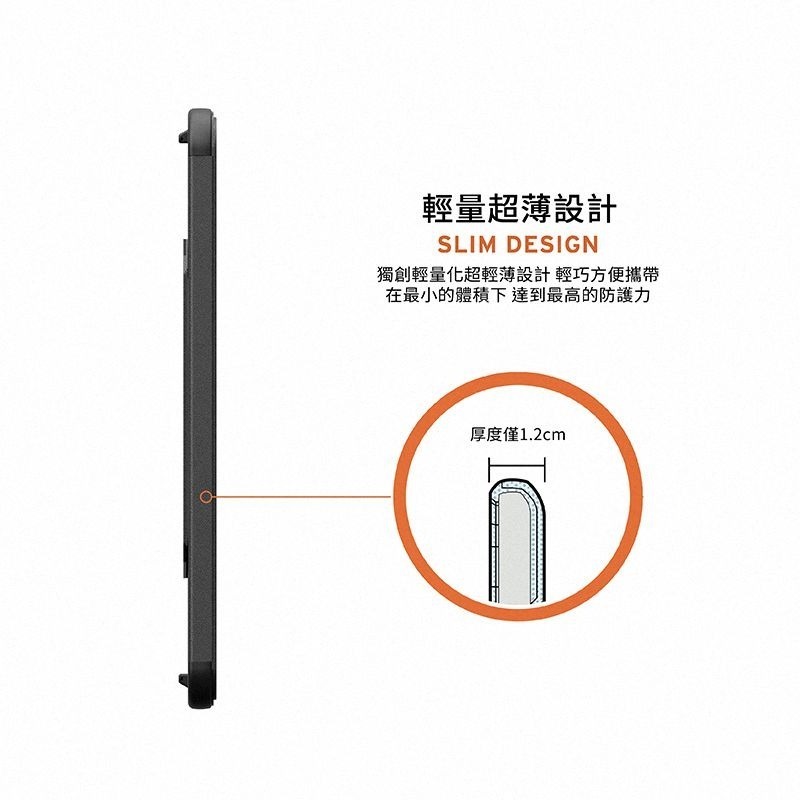 期間限定~9折~原價@1880【UAG】iPad Pro 11(2024)全透款 耐衝擊保護殼-細節圖11