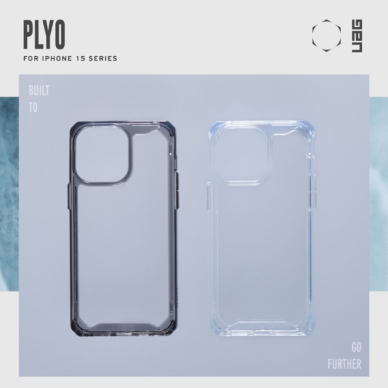 公司貨~期間限定~9折~原價@1380【UAG】iPhone 15系列 全透款 耐衝擊防摔手機殼-細節圖2