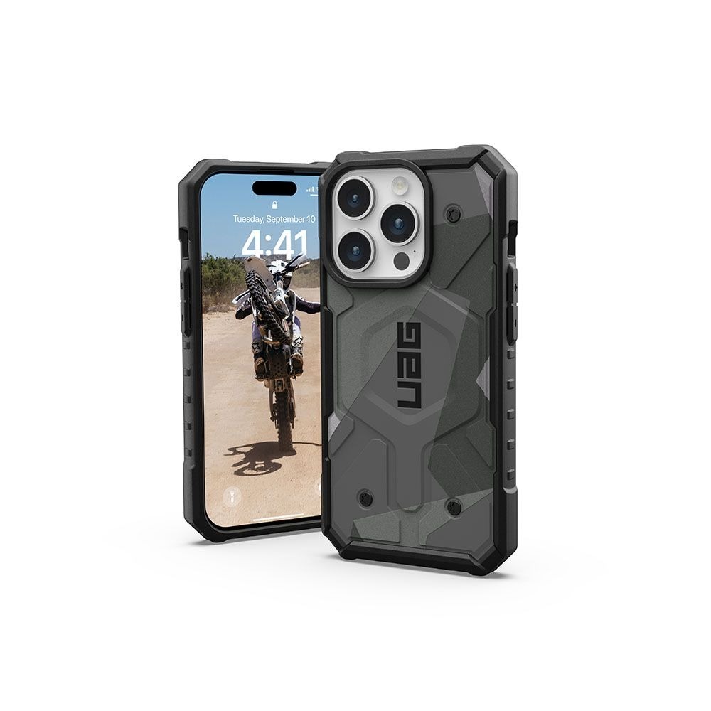 公司貨~期間限定9折~原價@1980【UAG】iPhone 15系列 MagSafe磁吸式 幾何/迷彩 耐衝擊防摔手機殼-規格圖11