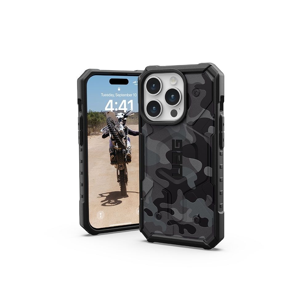 公司貨~期間限定9折~原價@1980【UAG】iPhone 15系列 MagSafe磁吸式 幾何/迷彩 耐衝擊防摔手機殼-規格圖11