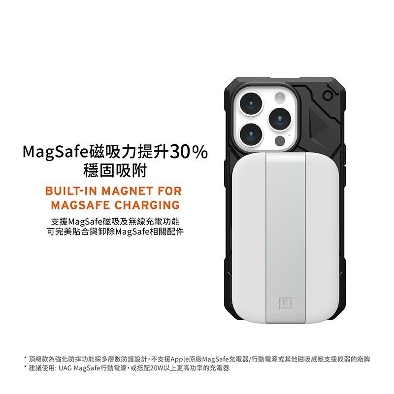 公司貨~期間限定~88折~原價@2680【UAG】iPhone 15系列 Magsafe磁吸式 頂級版 耐衝擊保護殼-細節圖5