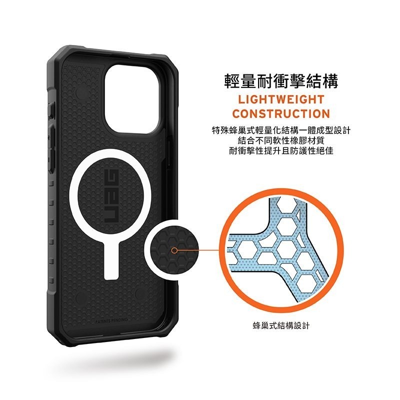 公司貨~期間限定~89折~原價@1980【UAG】iPhone 16系列 MagSafe磁吸式 迷彩款 耐衝擊防摔保護殼-細節圖9