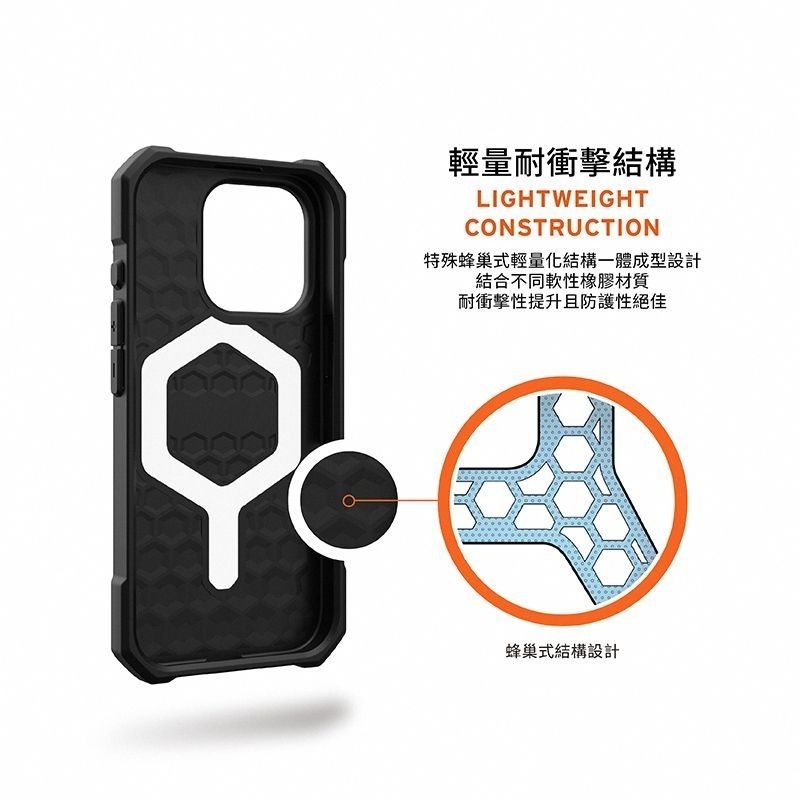 公司貨~期間限定~89折~原價@1420【UAG】iPhone 16系列 MagSafe磁吸式 輕量款 耐衝擊防摔保護殼-細節圖9