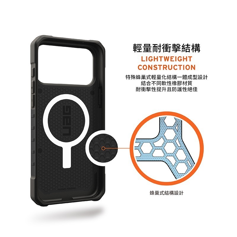 公司貨~期間限定~89折~原價@1980【UAG】iPhone 17系列 MagSafe磁吸式 迷彩款 耐衝擊防摔保護殼-細節圖9