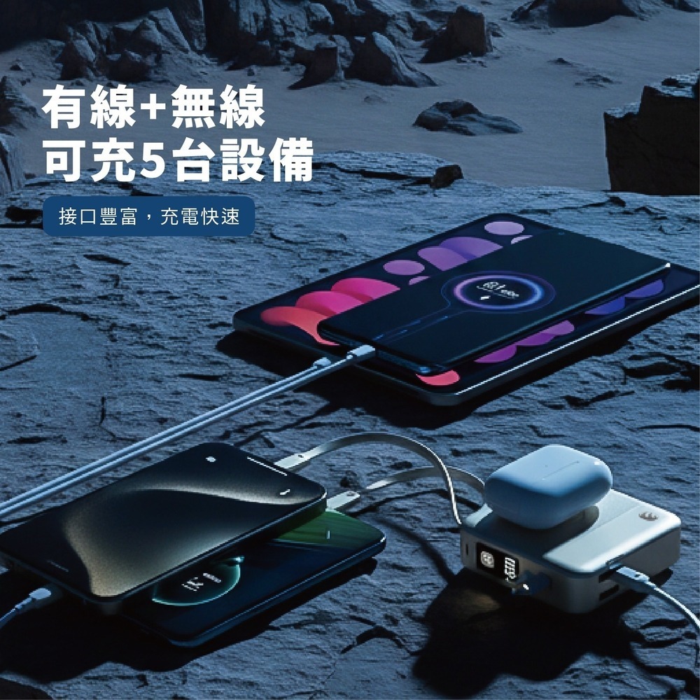 88折~原價@2190【Oweida】方舟多功能行動電源-細節圖6