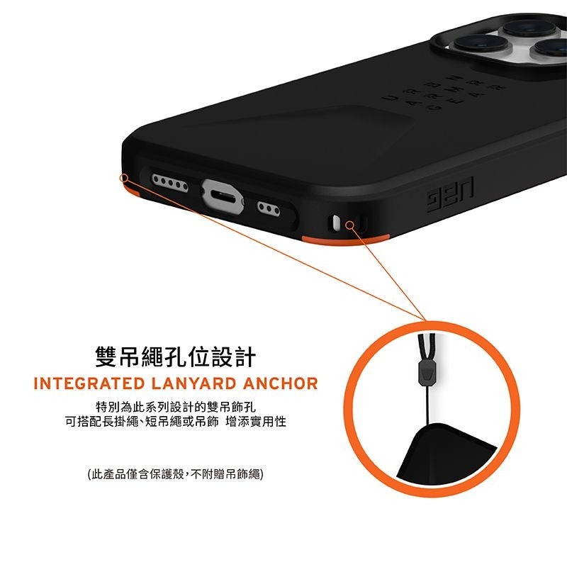 公司貨~期間限定~9折~原價@1680【UAG】iPhone 14 系列 簡約耐衝擊防摔手機殼-細節圖5