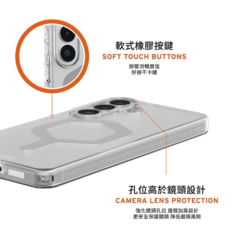 公司貨~原價@1780~9折【UAG】Galaxy S26系列 磁吸耐衝擊全透保護殼-細節圖8