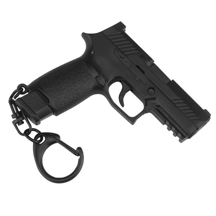 【 台灣現貨 】『 SIG P320手槍 (塑膠材質） 』6.2cm 不可發射 鑰匙圈 武器 模型 no.4362-細節圖7