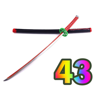 【現貨 - 送刀架】『 禰豆子 』25.5cm ( 日輪刀 ) 刀 劍 槍 武器 兵器 模型 非鬼滅之刃