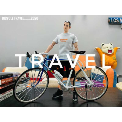【玩模坊AC1-4】1/6 12吋 腳踏車 自行車 塑膠材質 模型