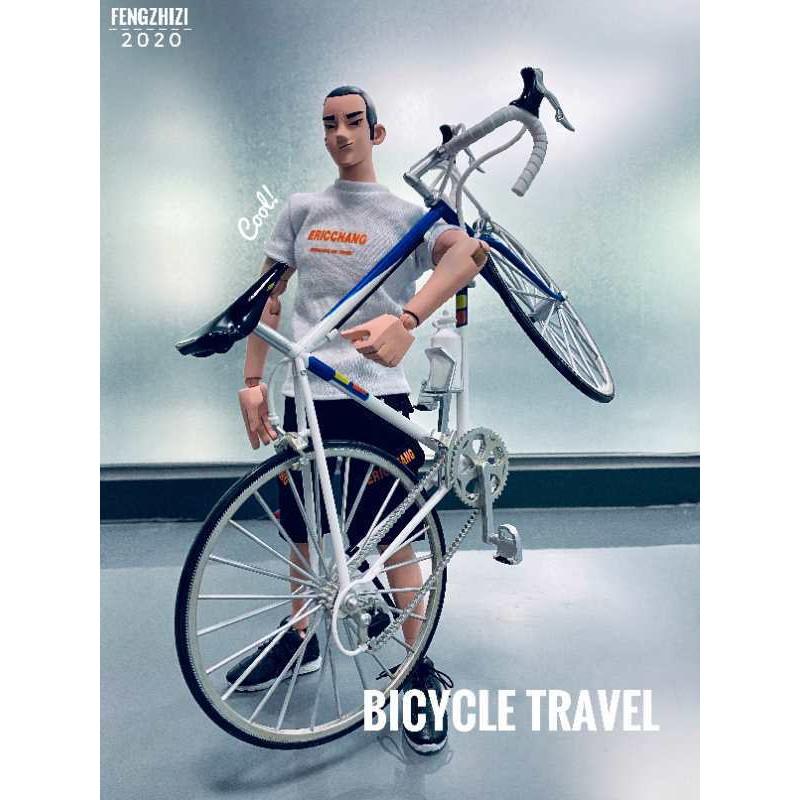 【玩模坊AC1-4】1/6 12吋 腳踏車 自行車 塑膠材質 模型-細節圖2