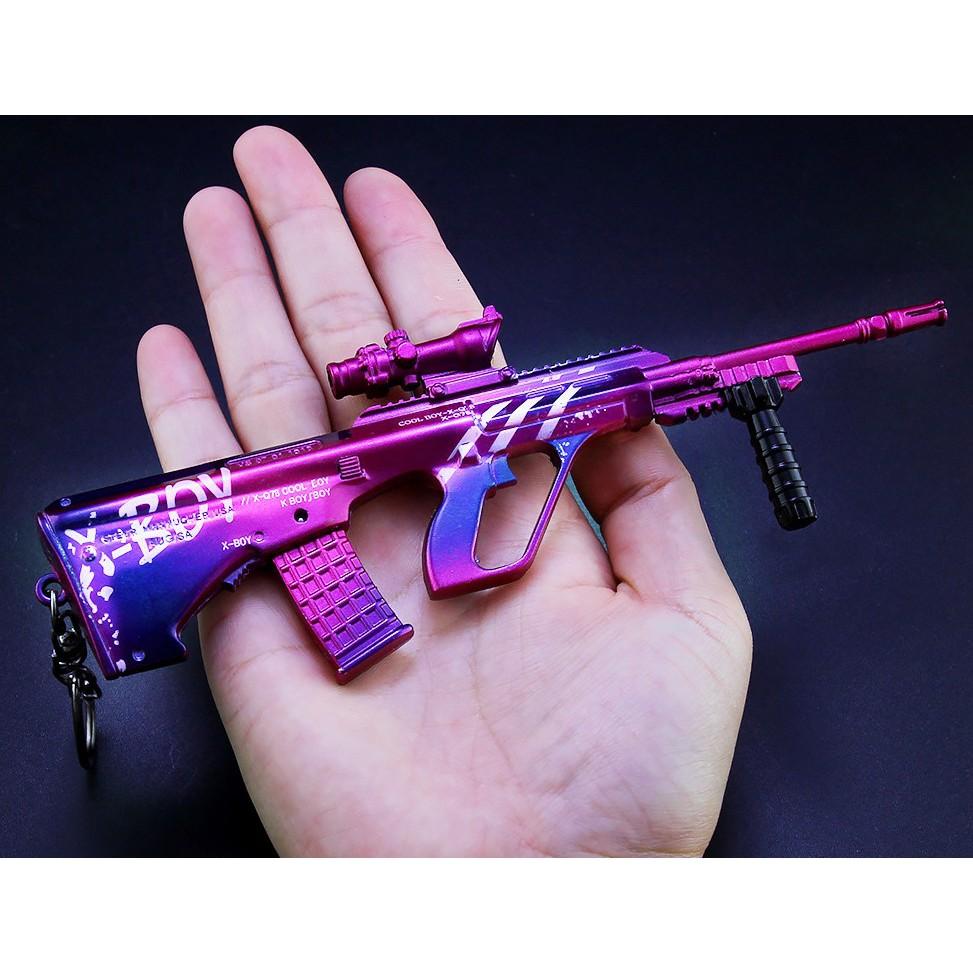 【現貨 - 送刀架】『 魅夜紫皇AUGA3 』17cm 刀 劍 槍 武器 兵器 模型 no.4707-細節圖5