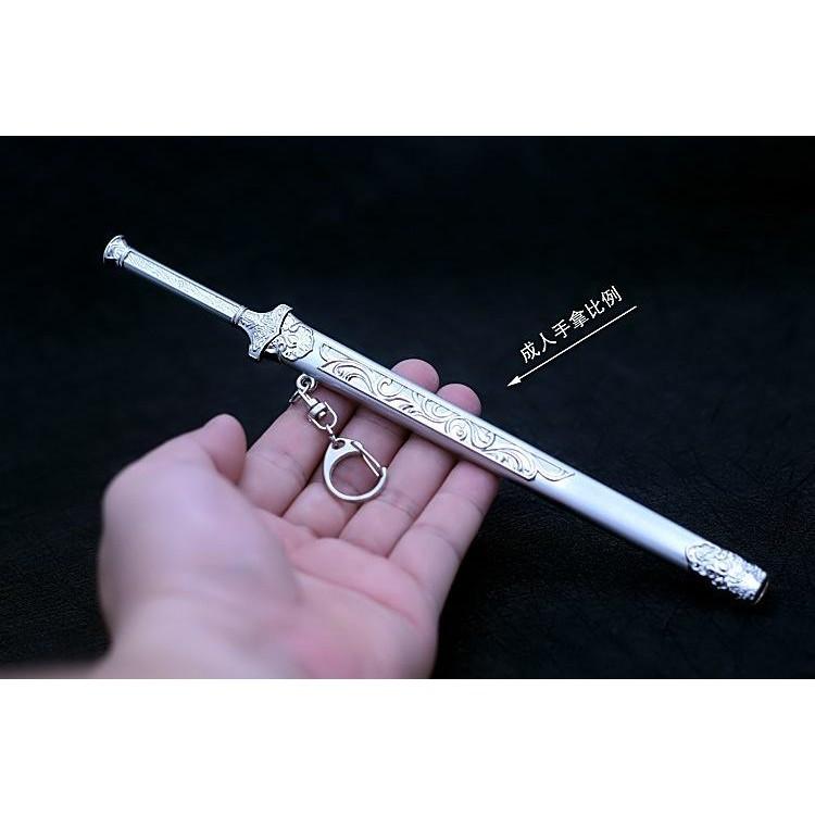 【現貨 - 送刀架】『 霜華劍 』22cm (戲劇版) 刀 劍 槍 武器 兵器 模型 no.9792-細節圖2