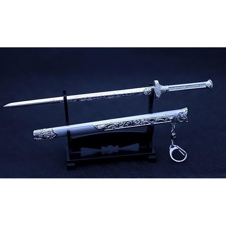 【現貨 - 送刀架】『 霜華劍 』22cm (戲劇版) 刀 劍 槍 武器 兵器 模型 no.9792-細節圖3