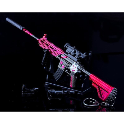 【現貨＊送槍架】『少女之心 M416 突擊步槍』21cm 刀 劍 槍 武器 兵器 模型 no.9797