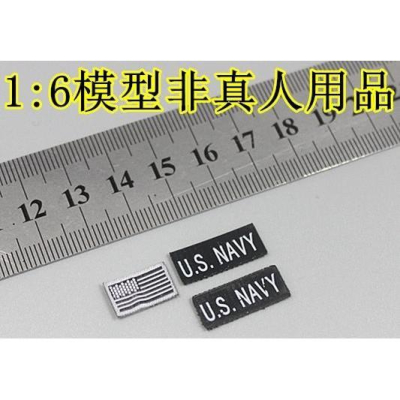 【玩模坊H-035】1/6 12吋 ( 士氣章 徽章 ) minitimes M007 美國海軍 末日孤艦 模型
