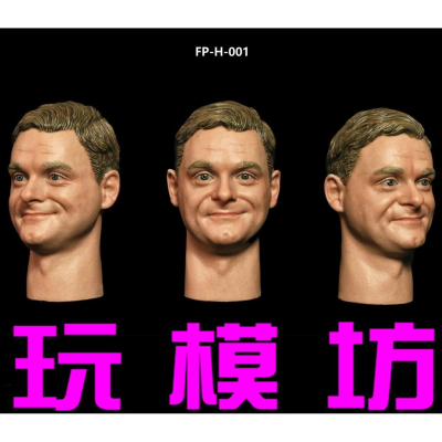【玩模坊BA-552】1/6 ( H-001 ) 臉譜模玩 男性 表情頭雕 第三彈