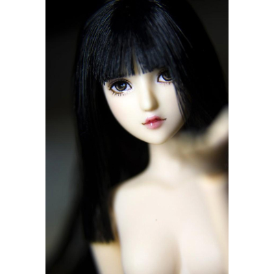 【玩模坊H-115】1/6 日本 植髮 頭雕 PHICEN 女頭雕 手工頭雕