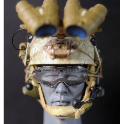 【玩模坊H-117】1/6 12吋 （ 護目鏡 / 眼鏡 ）SS DAM 頭盔均通用 模型3