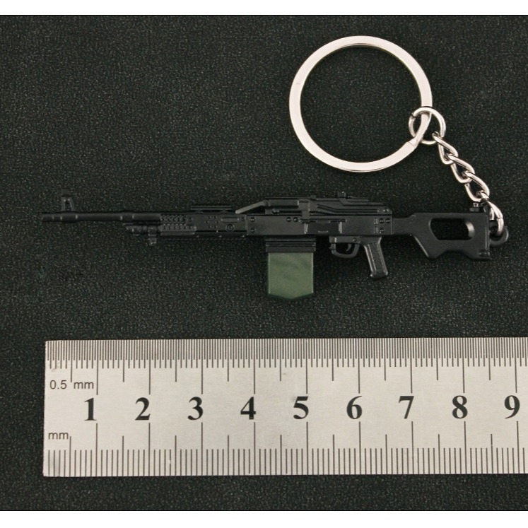 【 現貨 】『 PKM輕機槍  』8cm 刀 劍 槍 武器 兵器 模型 no.4102-細節圖2