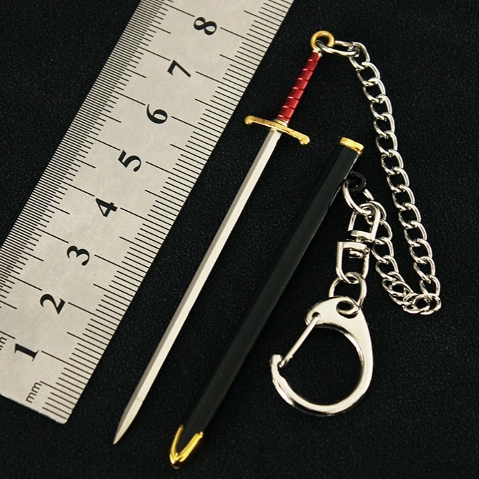 【 現貨 】『 蕾貝卡 』9cm 鋅合金材質 劍 武器 模型 no.4225-細節圖2