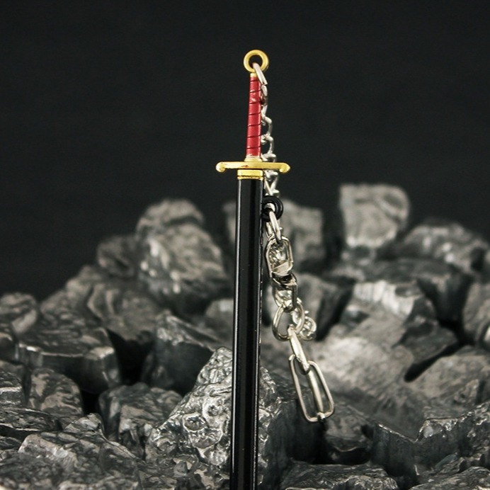 【 現貨 】『 蕾貝卡 』9cm 鋅合金材質 劍 武器 模型 no.4225-細節圖3