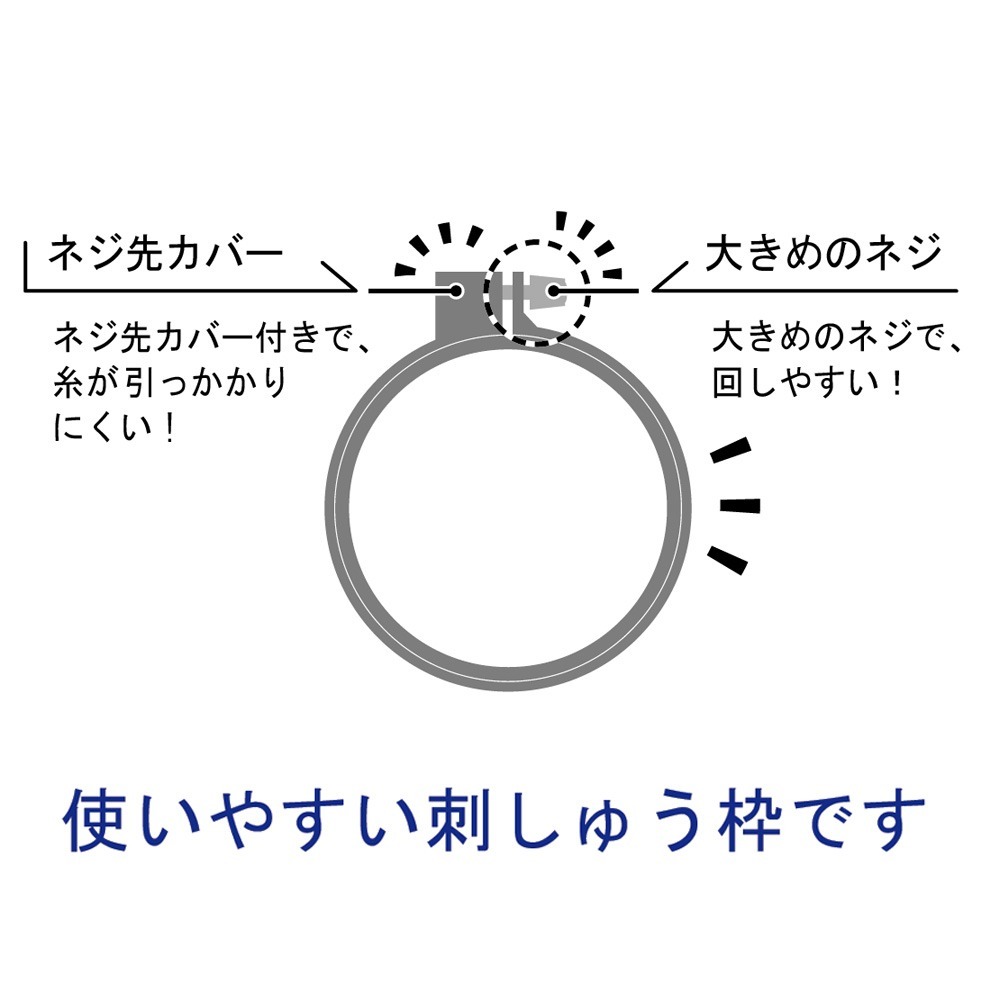 [現貨] Clover日本可樂牌彩色刺繡框-細節圖3