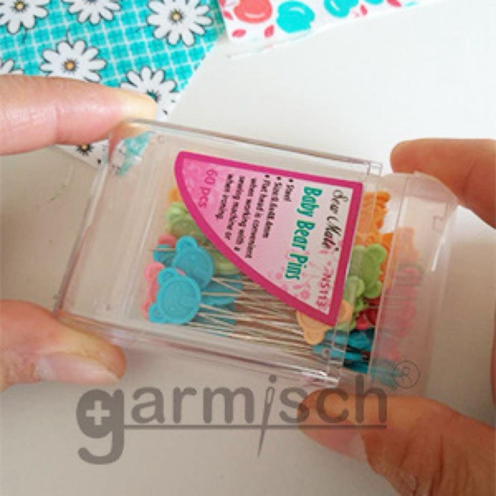 [現貨］SewMate小熊待針60入裝🐻-細節圖5