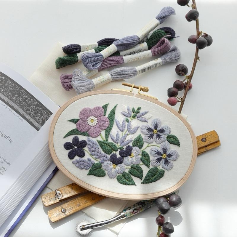 ［現貨］2025樋口愉美子DMC刺繡材料包🇯🇵-細節圖2