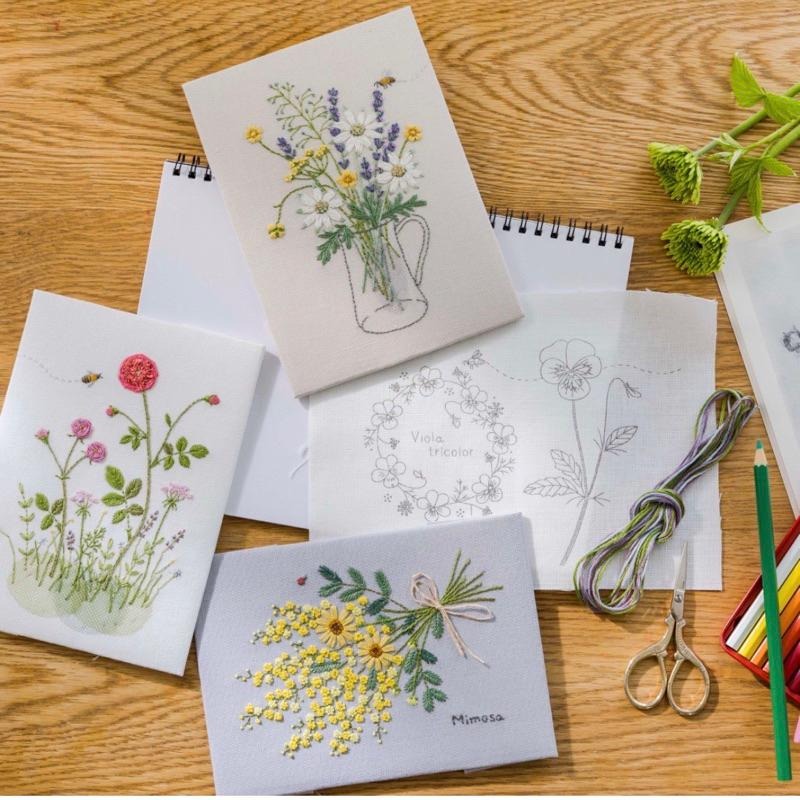 ［現貨］青木和子COSMO刺繡材料包🇯🇵含羞草-細節圖2
