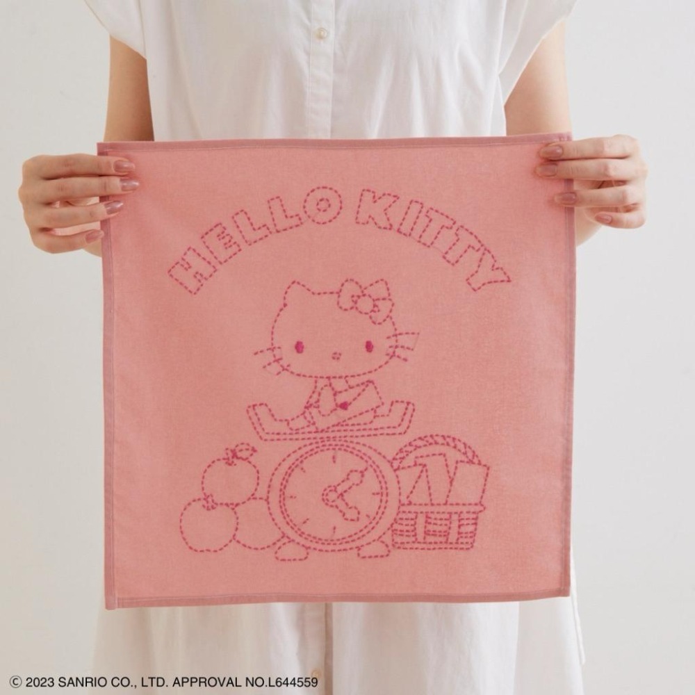 ［現貨］Hello Kitty刺子繡材料包🇯🇵-細節圖3