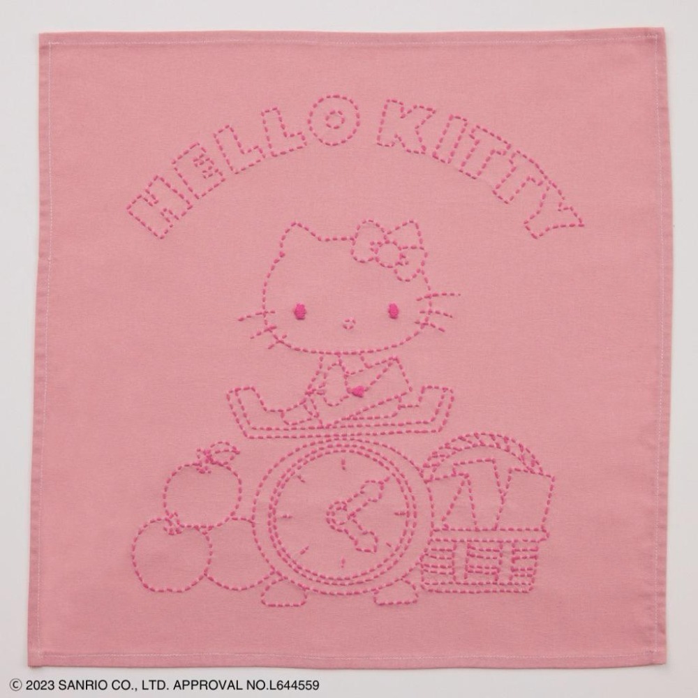 ［現貨］Hello Kitty刺子繡材料包🇯🇵-細節圖4